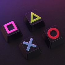 Squid Game Artisan Zinc Aluminum Alloy Keycaps for MX Switch Mechanical Keyboard R4 Height Custom ESC Keycap